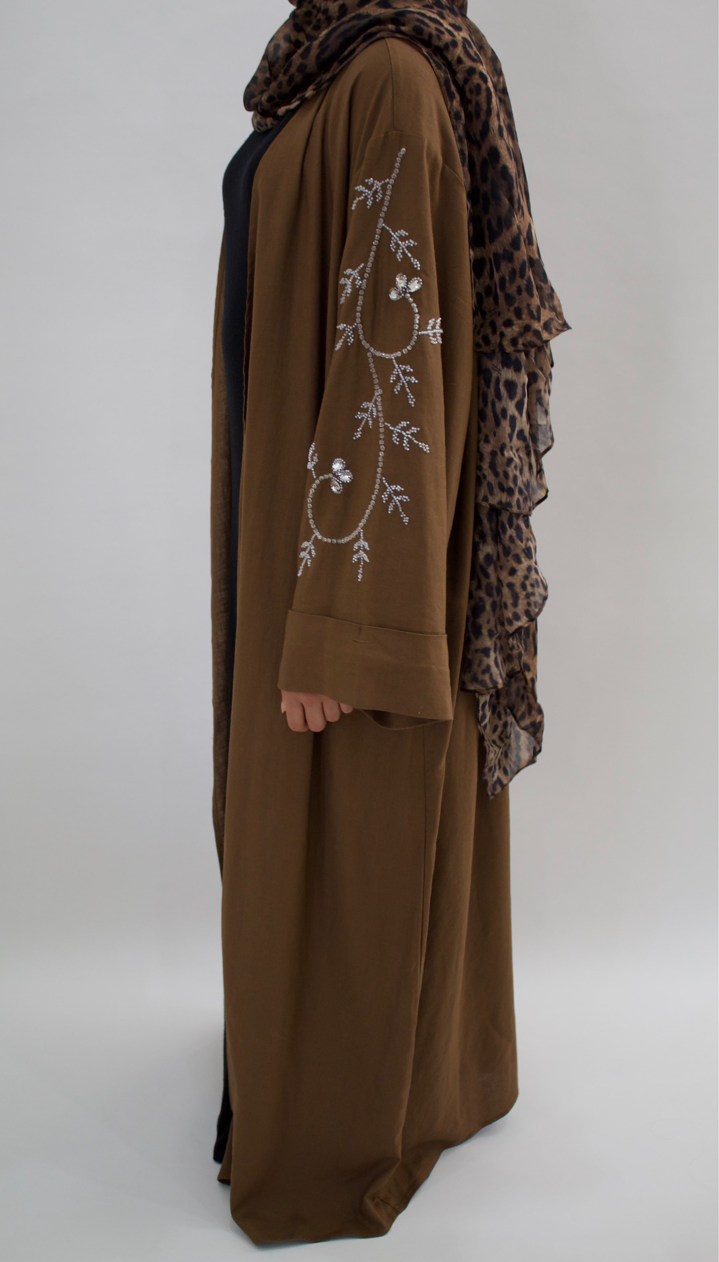 Espresso - Dark Brown Abaya