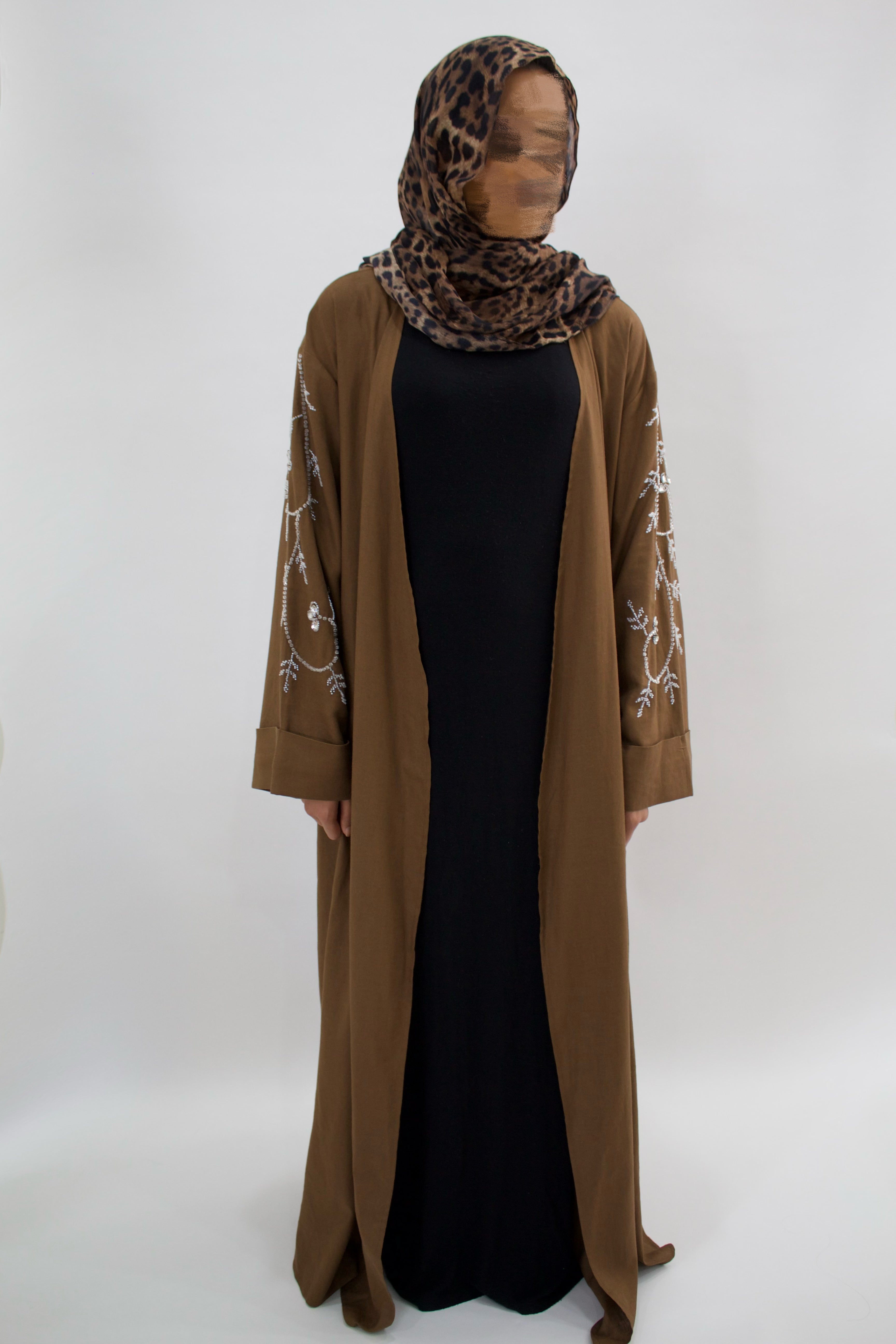 Espresso - Dark Brown Abaya