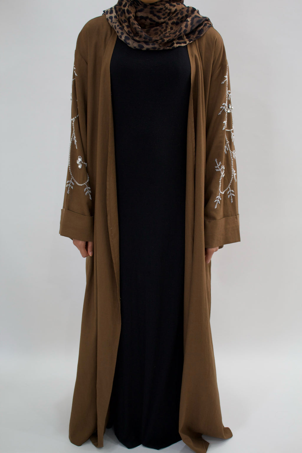 Espresso - Dark Brown Abaya