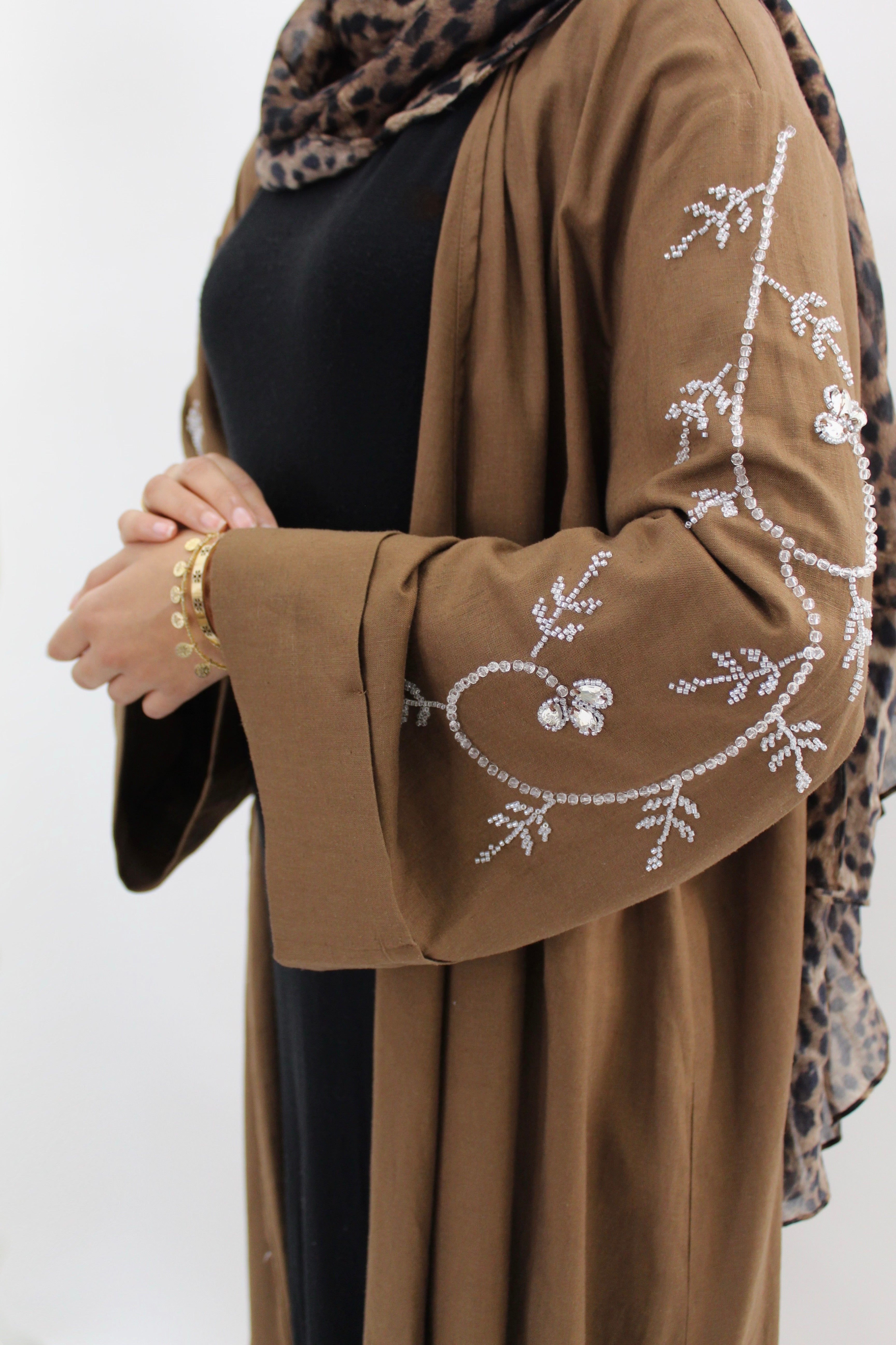 Espresso - Dark Brown Abaya