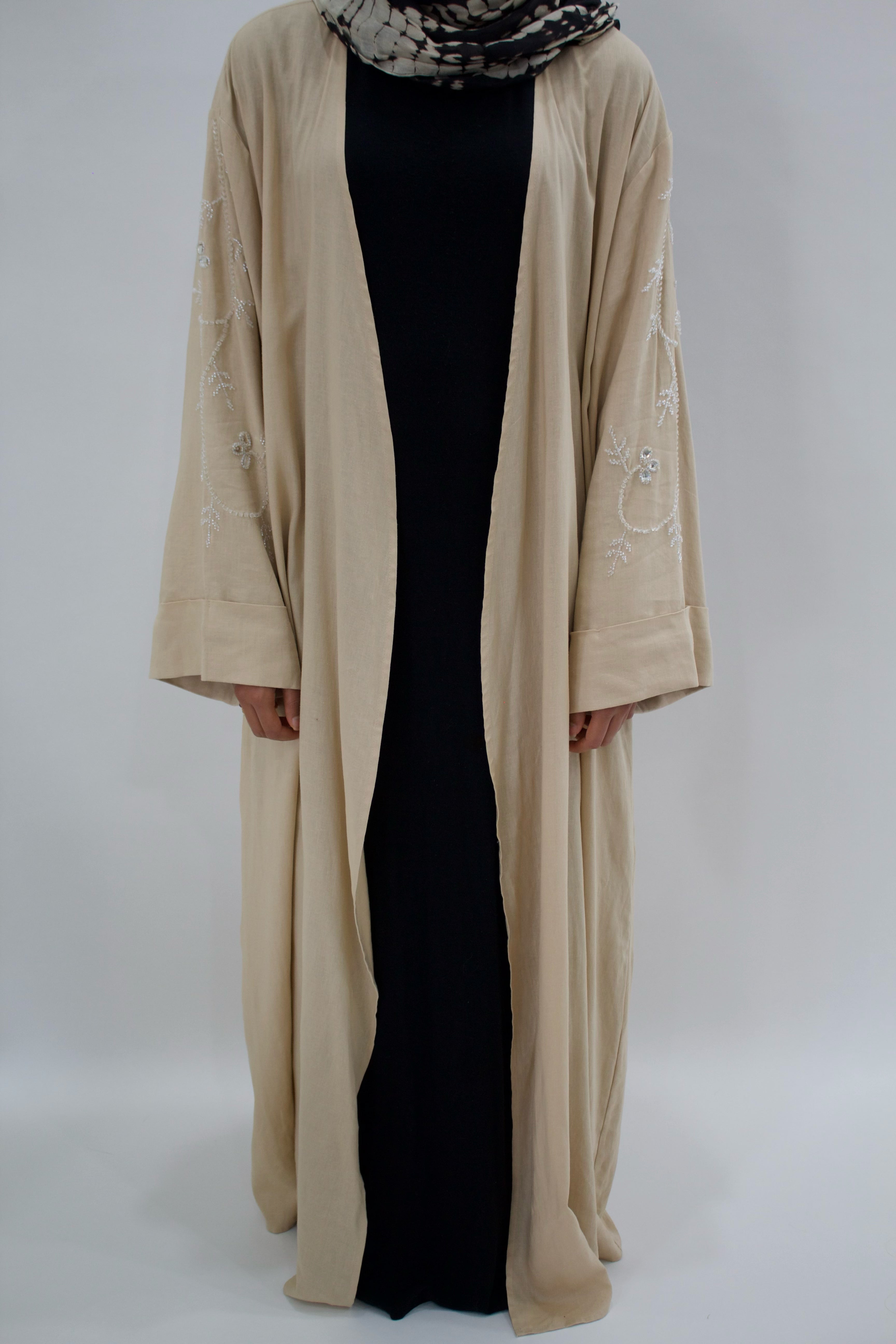Latte - Beige Abaya