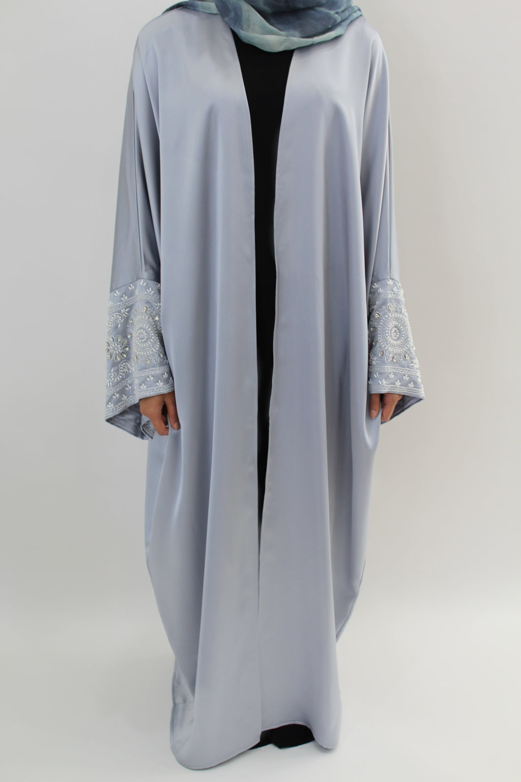 Moonlight - Silver Blue Abaya