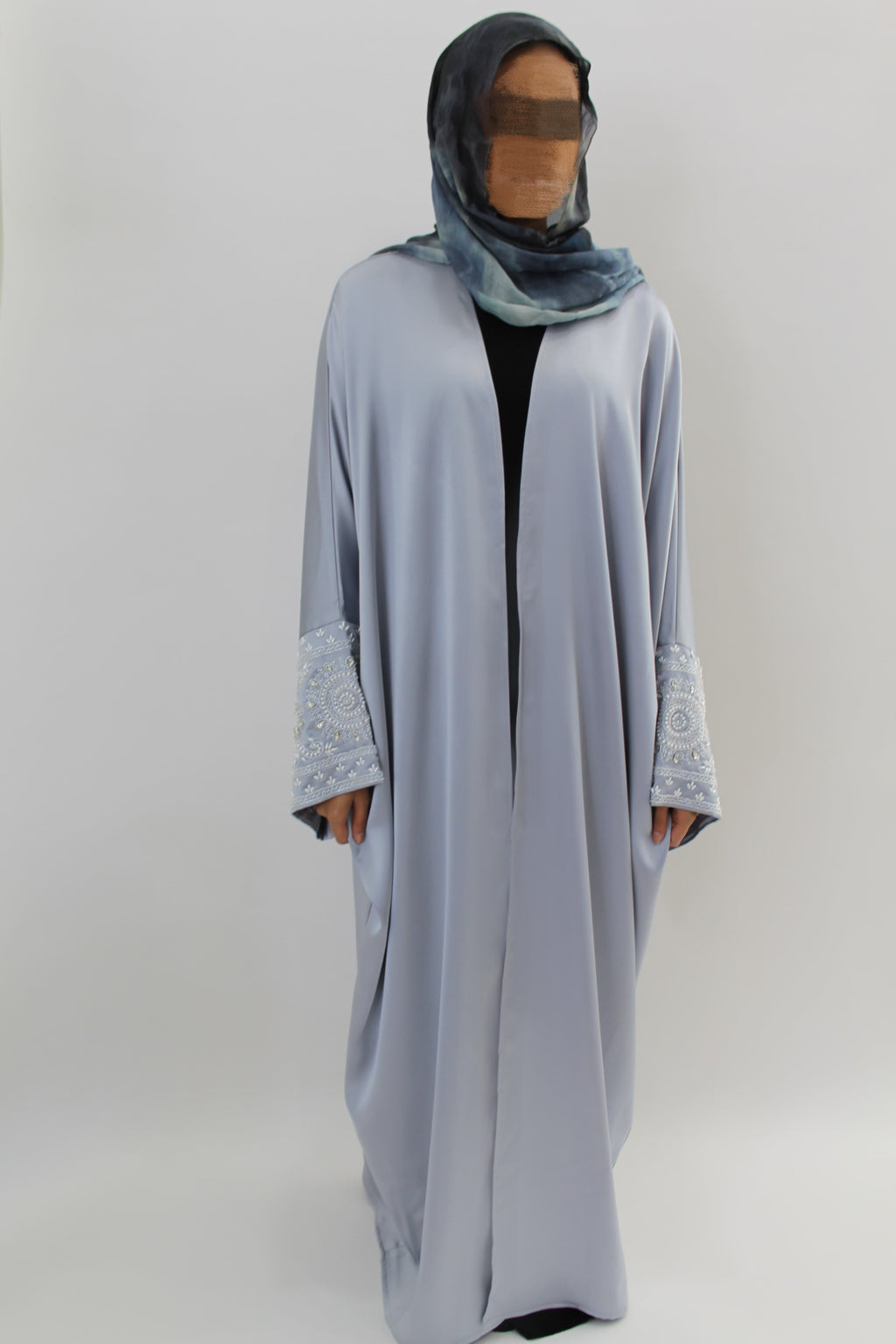 Moonlight - Silver Blue Abaya