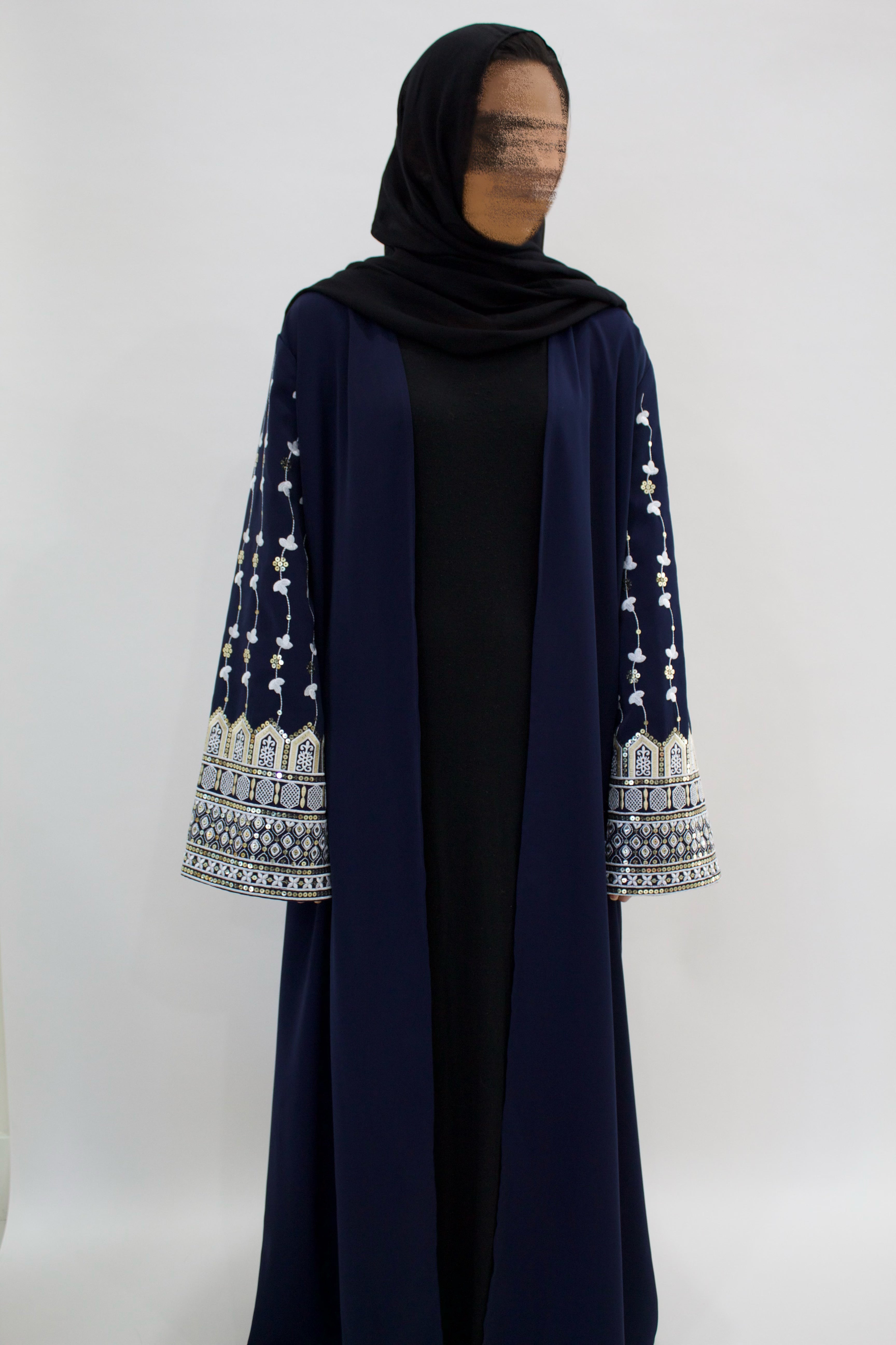 Sapphire - Navy Blue Abaya