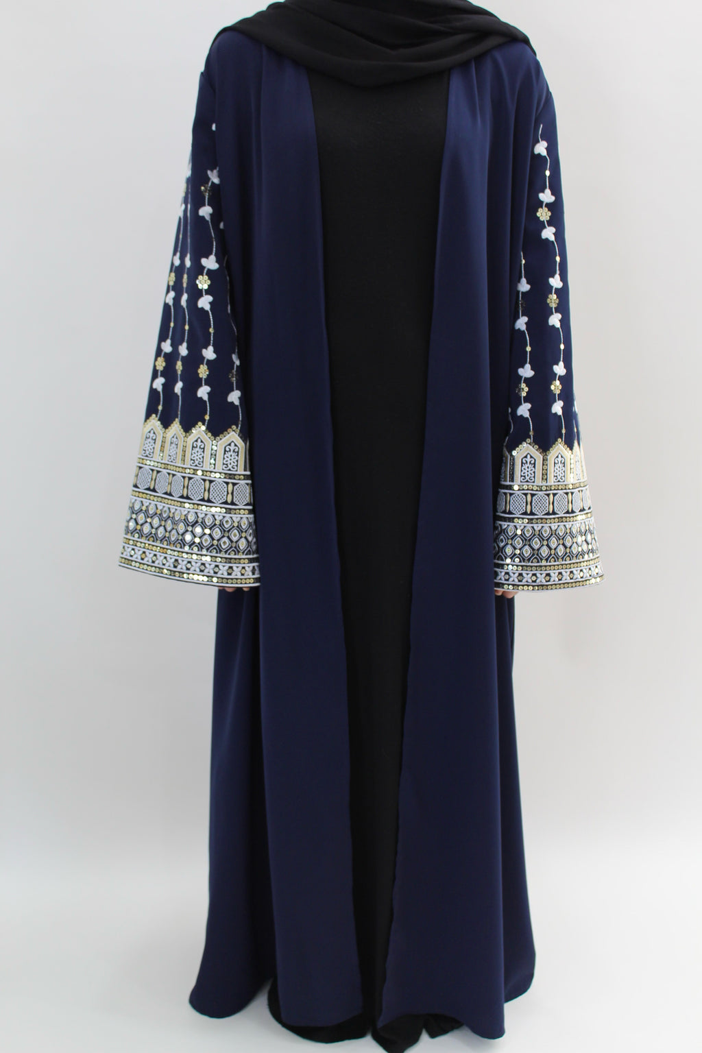 Sapphire - Navy Blue Abaya