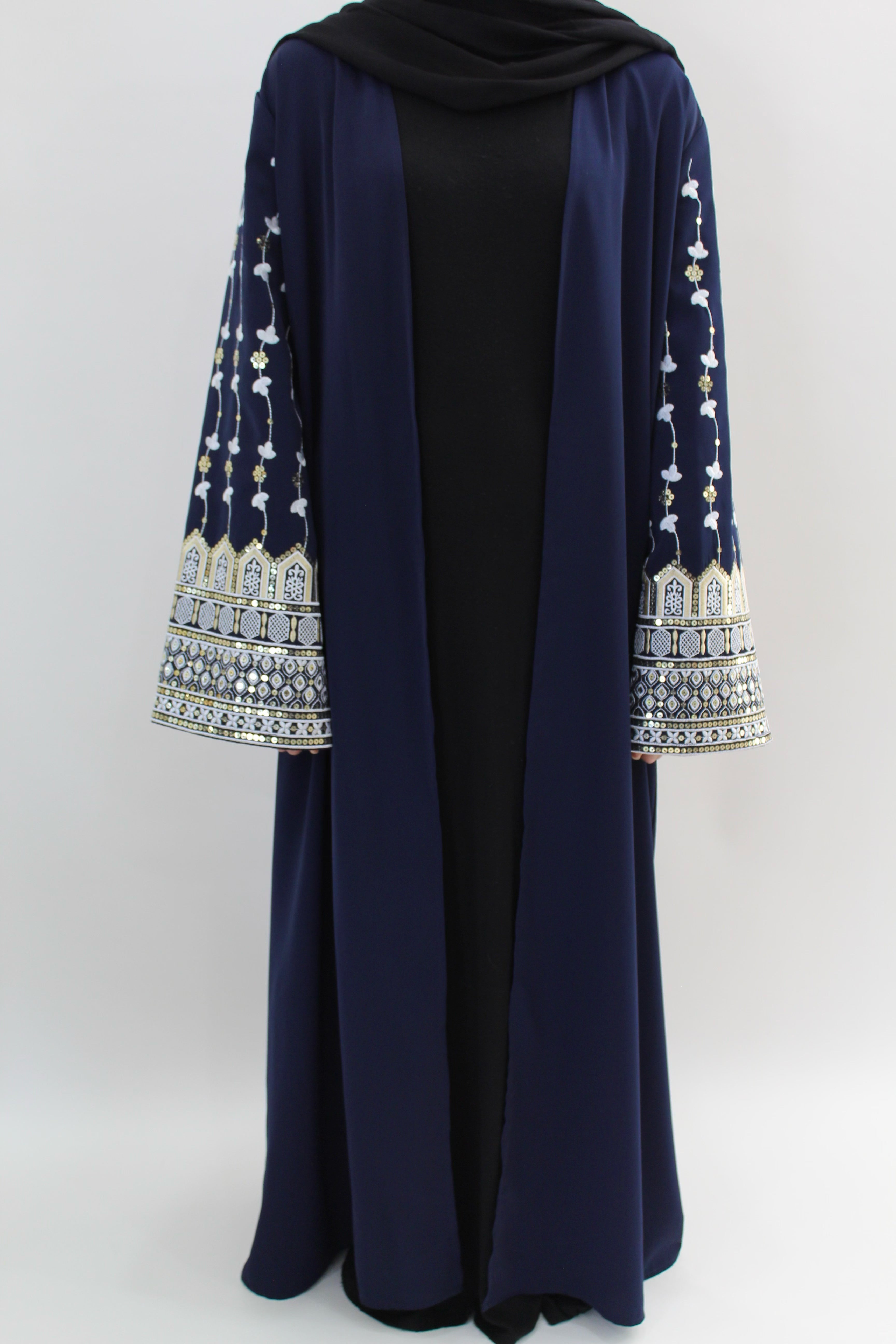 Sapphire - Navy Blue Abaya